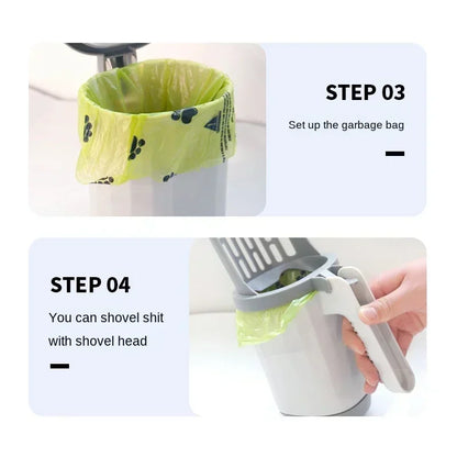 Cat Litter Shovel Scoop with Refill Bags