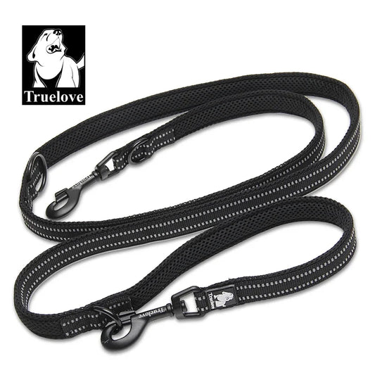 Truelove Pet Dog Leash Multi-function Reflective Hand Free T