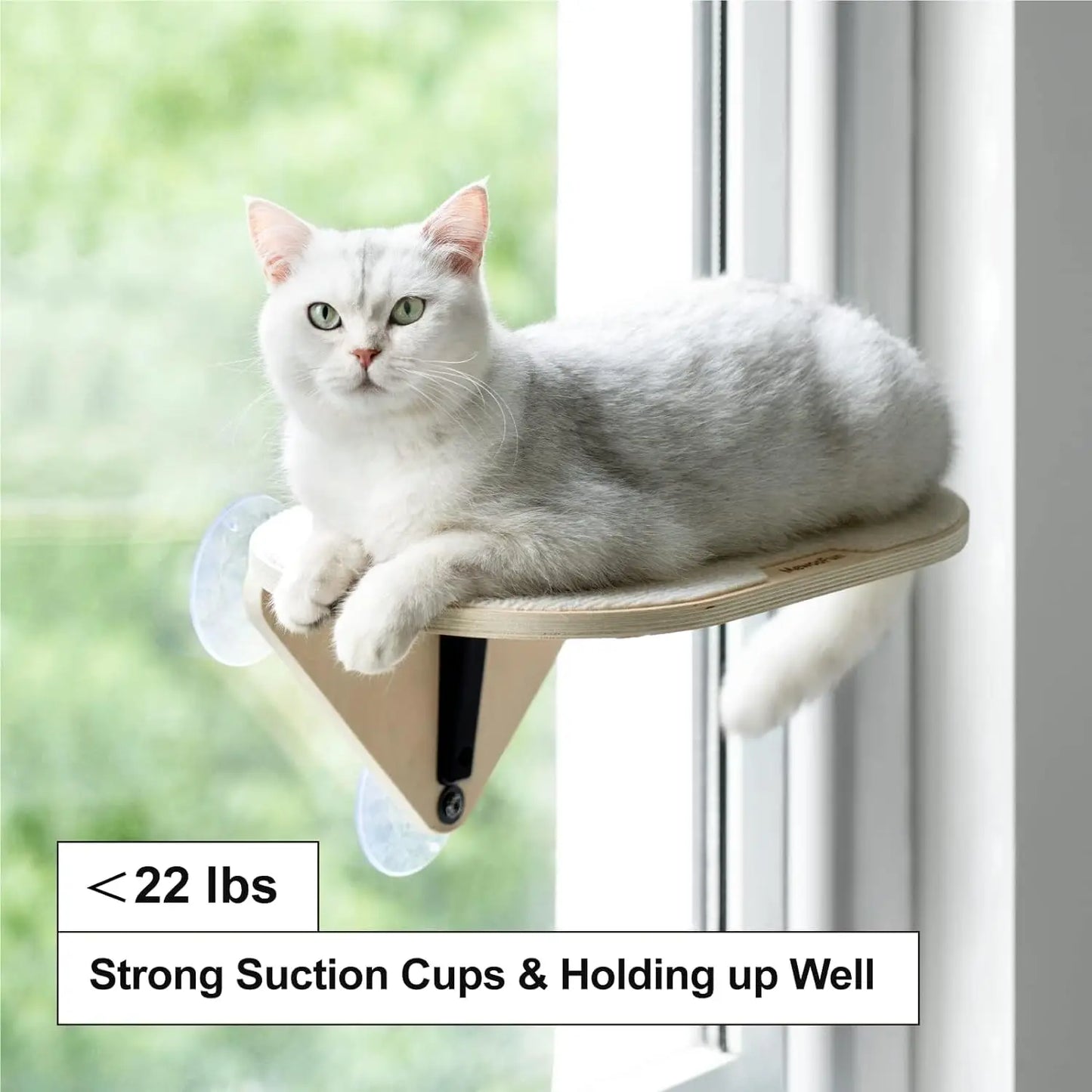 Mewoofun Cat Window Perch Hammock
