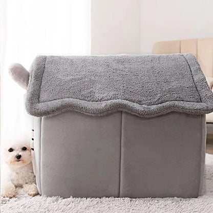 Soft Tent-Style Dog Bed