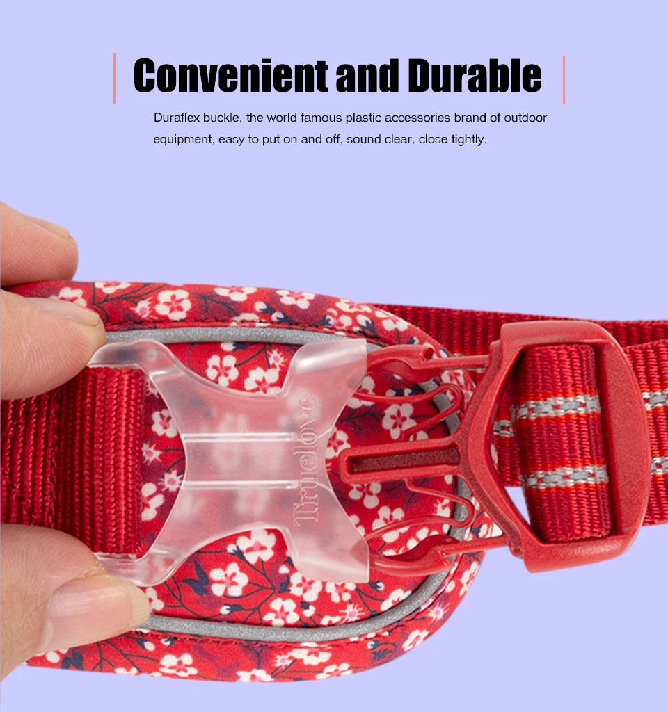 Truelove Pet Dog Harness Floral