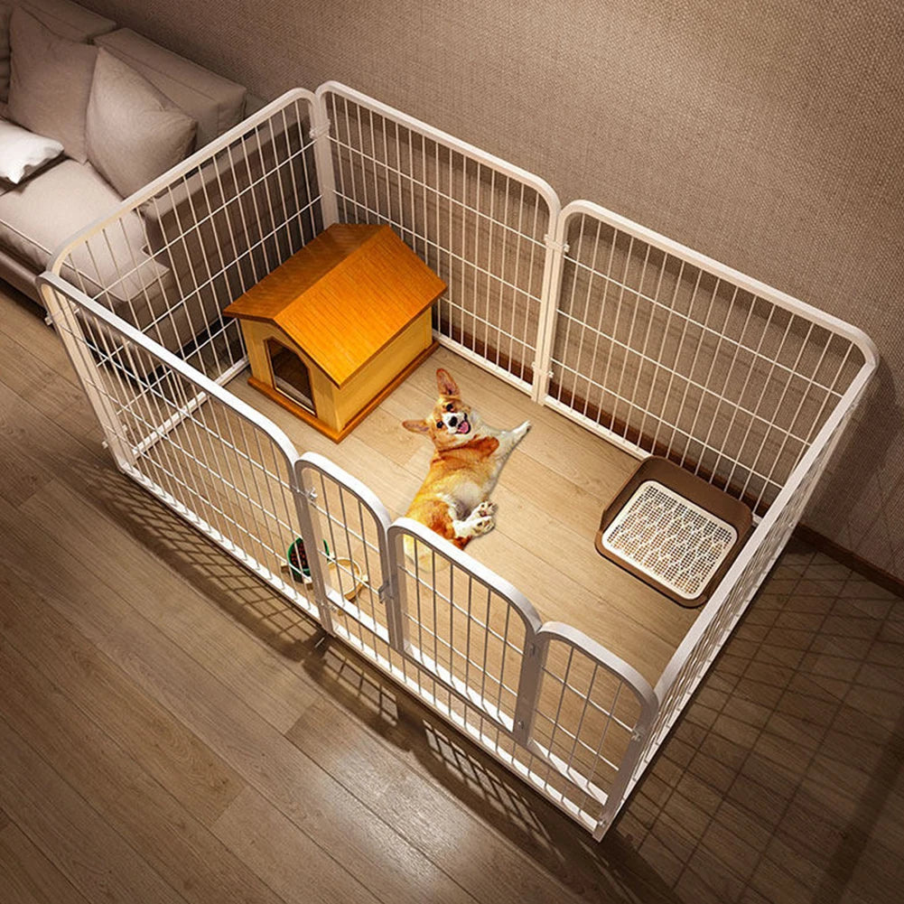 6 Panels Dog Playpen - Foldable