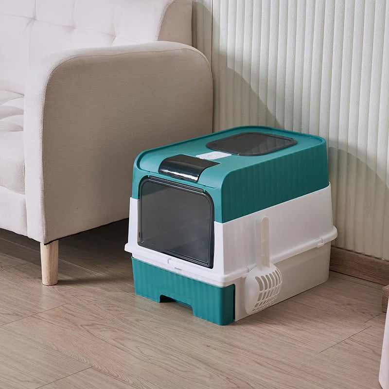 Cat Litter Box with Scoop