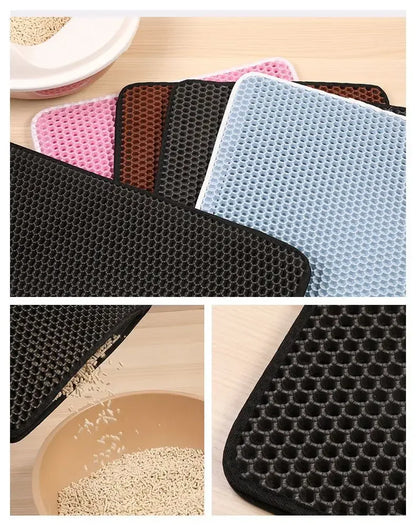 Cat Litter Mat - Double Layered and Waterproof