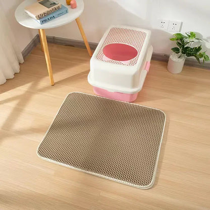 Cat Litter Mat - Double Layered and Waterproof