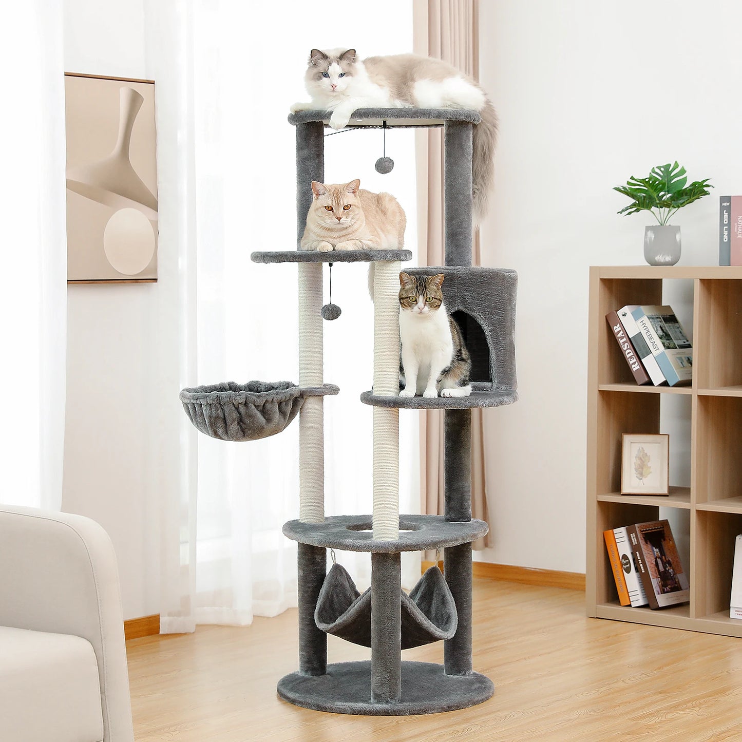 Domestic Delivery Multi-Level Cat Tree Tower Climb Furniture