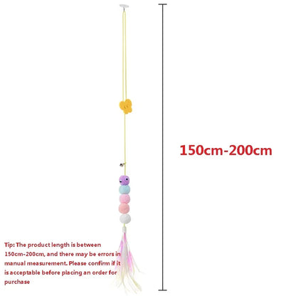 Interactive Cat Toy Hanging Simulation Cat Toy Funny Self-he