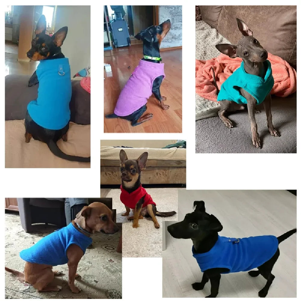 Soft Wool Pet Dog Jacket / Vest
