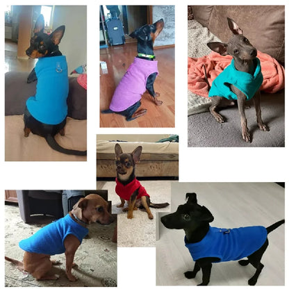 Soft Wool Pet Dog Jacket / Vest