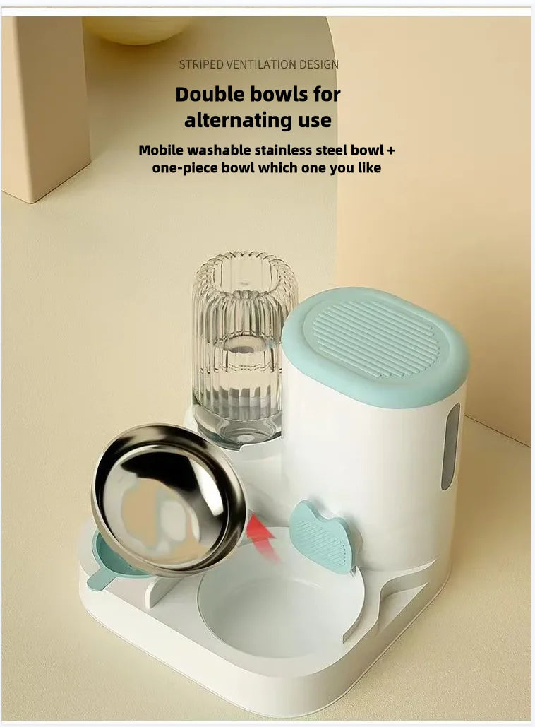 Cat Bowl Automatic Feeder For