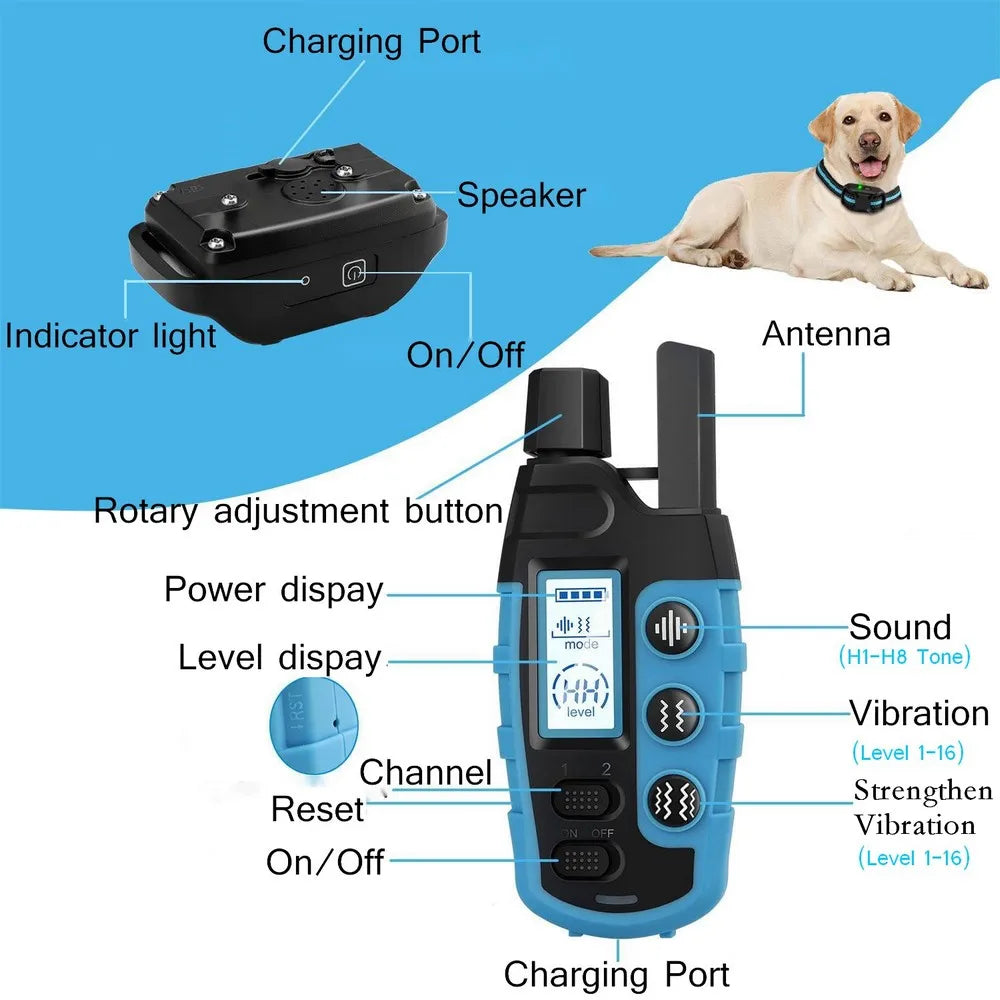 No Shock 3300Ft Dog Training Collar