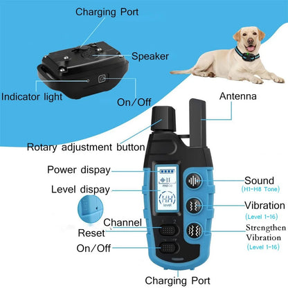 No Shock 3300Ft Dog Training Collar