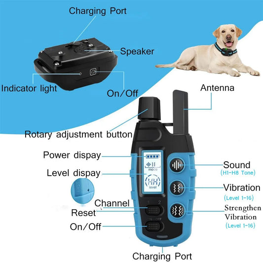 No Shock 3300Ft Dog Training Collar