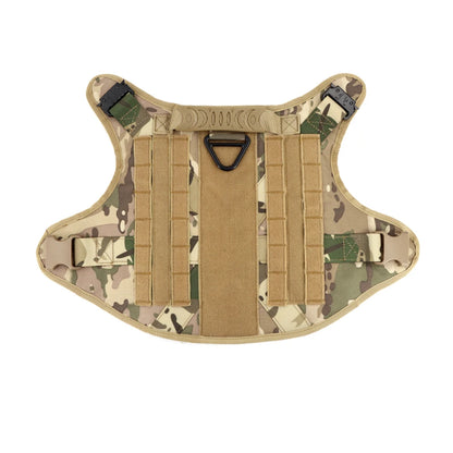 Military Large Dog Harness Collar