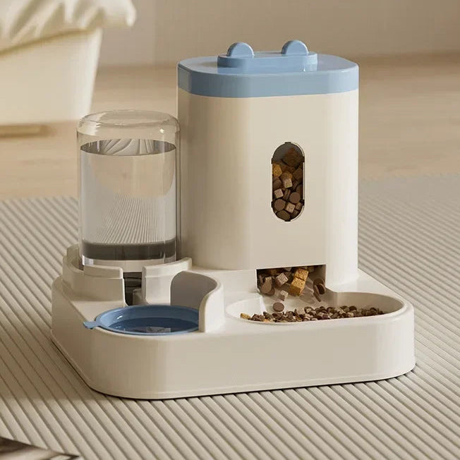 Automatic Dog/Cat Feeder With Water Fountain