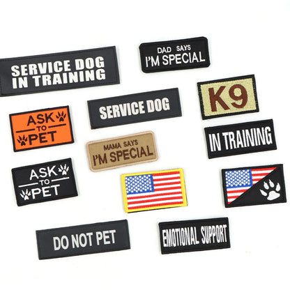 Military Large Dog Harness Collar
