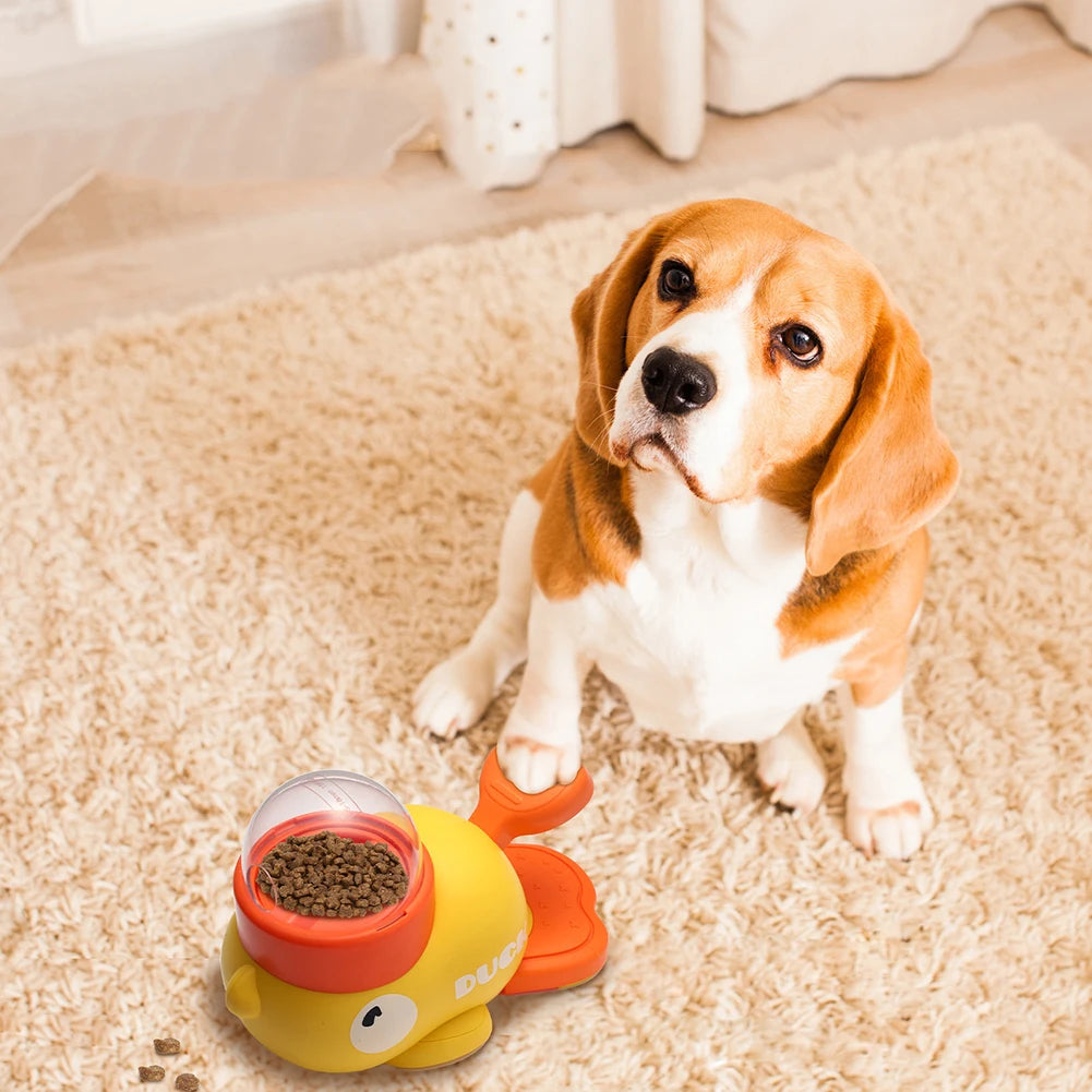 Dog Puzzle Feeder Interactive Pet Food Treat Dispenser Carto