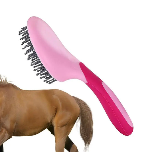 Horse Hair Comb Multipurpose Cleaning Massage Comfortable Ho