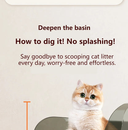 Sandbox Cat Litter Box - Anti-Splash