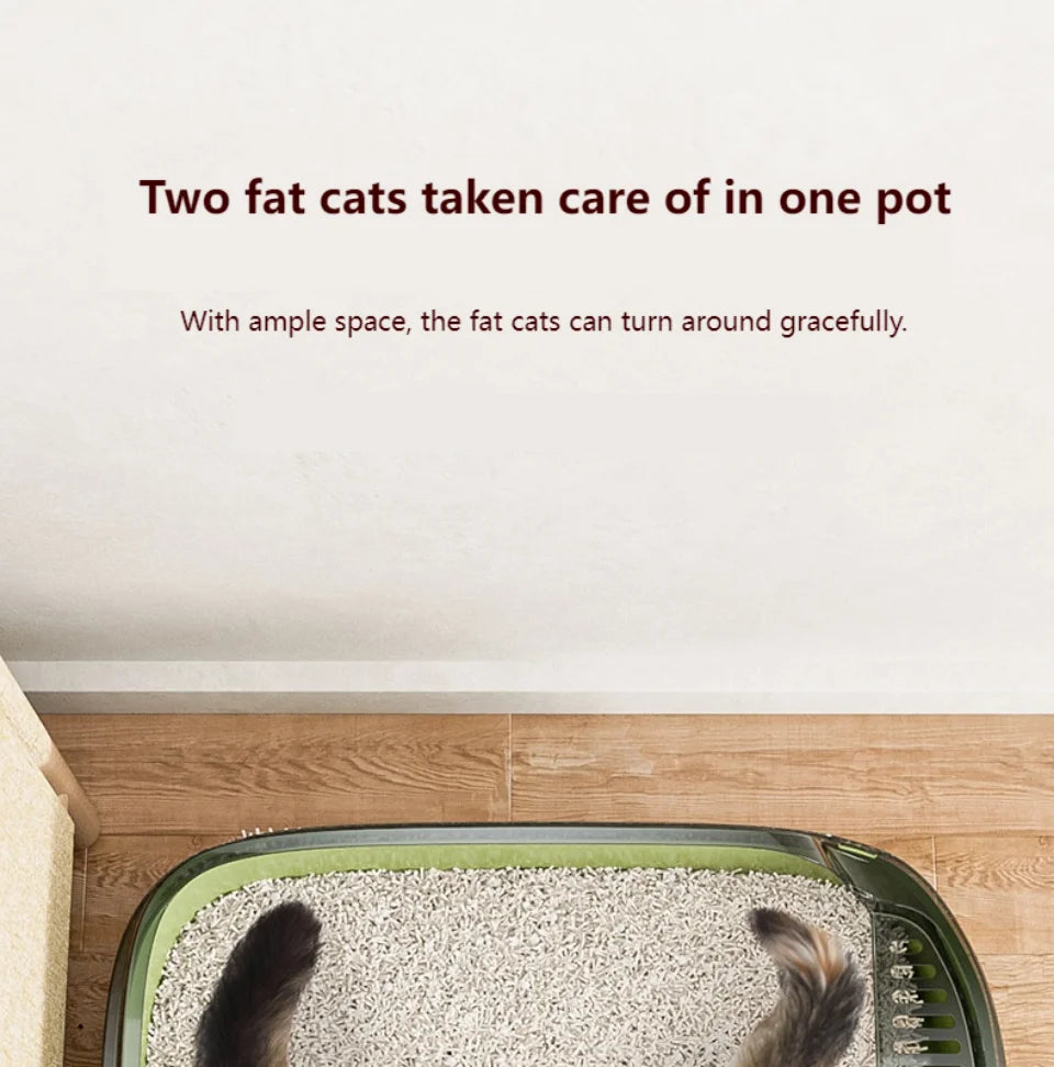 Sandbox Cat Litter Box - Anti-Splash