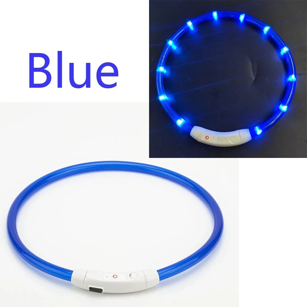 Led Glowing Dog Collar Pet