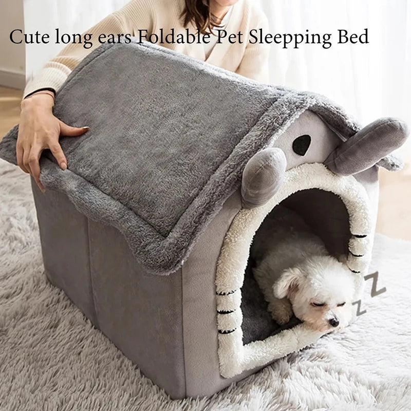 Soft Tent-Style Dog Bed