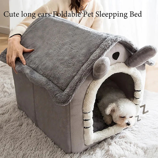 Soft Tent-Style Dog Bed