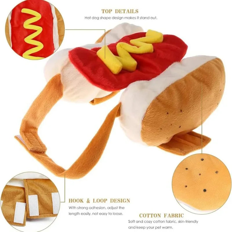Funny Halloween Hotdog Costume