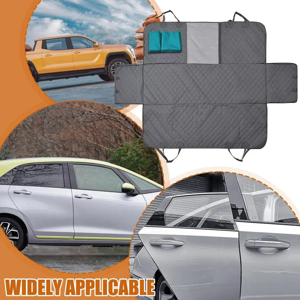 Dog Backseat Cover Waterproof Pet Travel Dog Carrier Hammock