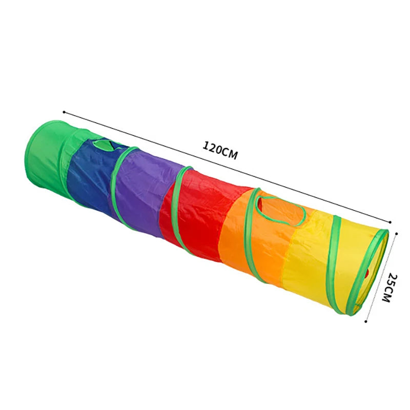 Cat Tunnel Tube Foldable Cat Toys Kitty Training Interactive