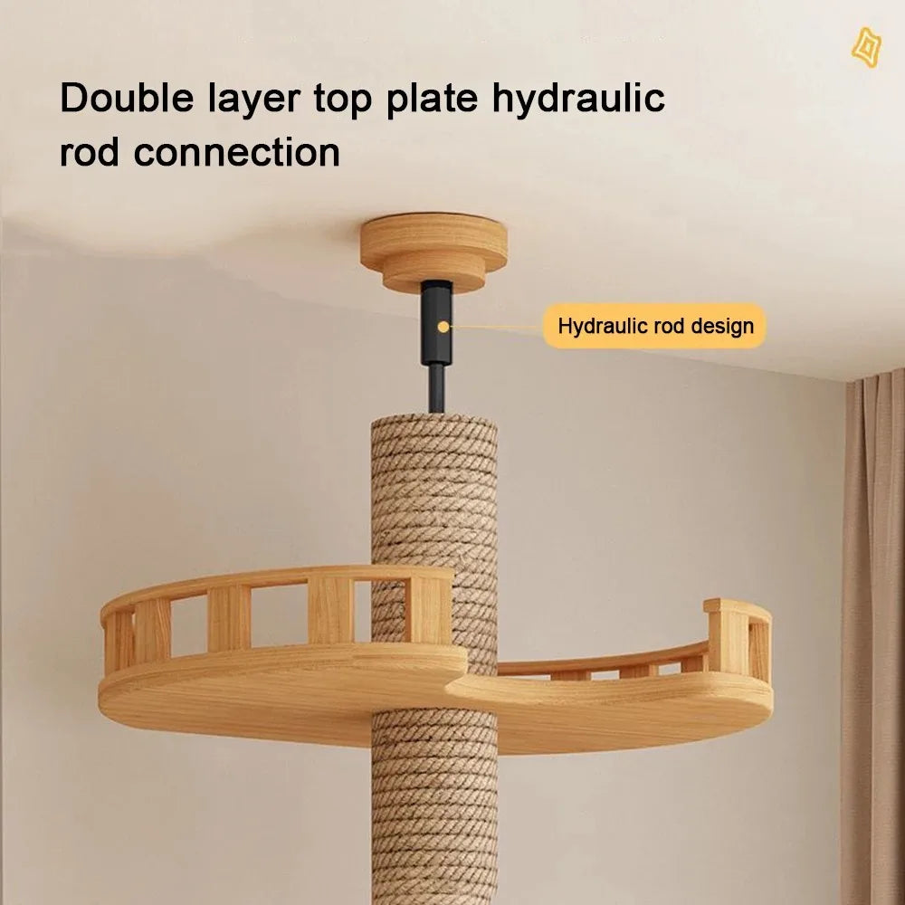 Cat Supplies Wooden Cats Tree
