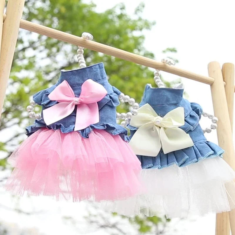 Spring Summer Dog Princess Dress