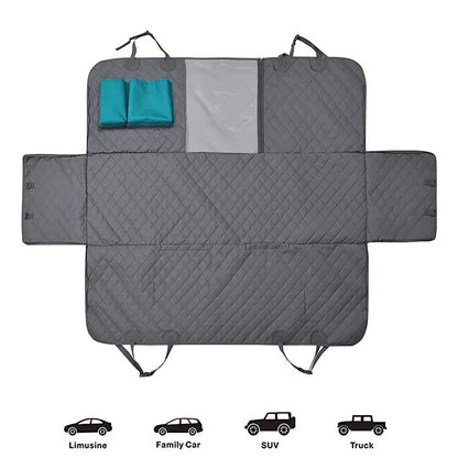 Dog Backseat Cover Waterproof Pet Travel Dog Carrier Hammock