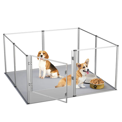 Extra Large Dog Playpen - Acrylic