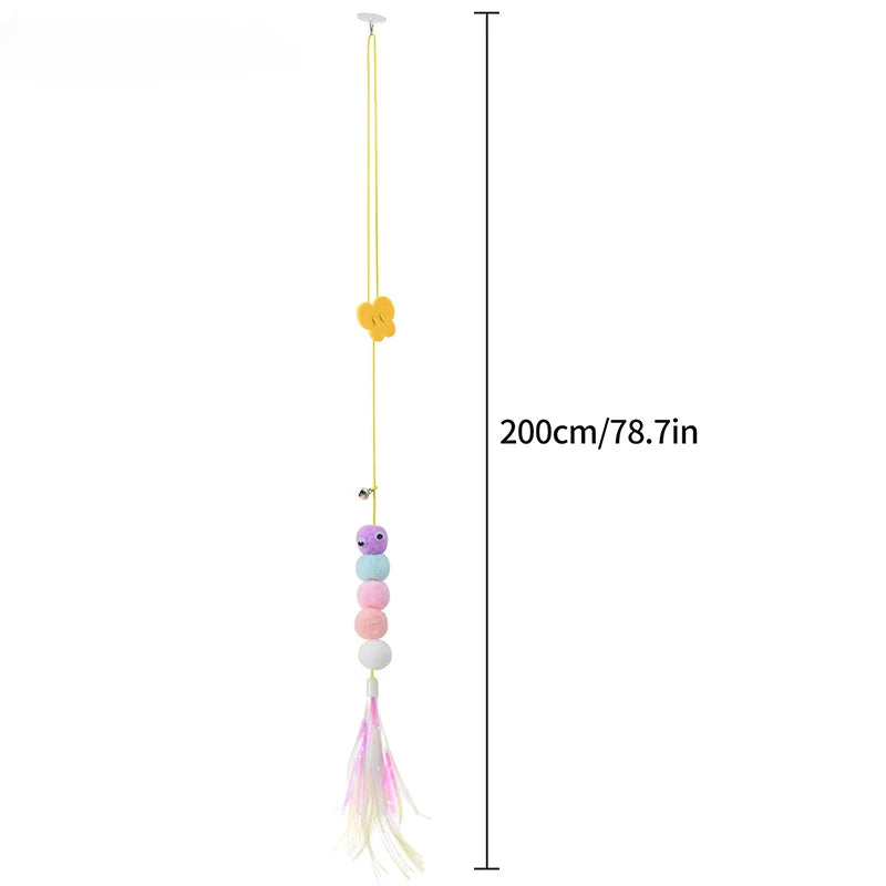 Interactive Cat Toy Hanging Simulation Cat Toy Funny Self-he