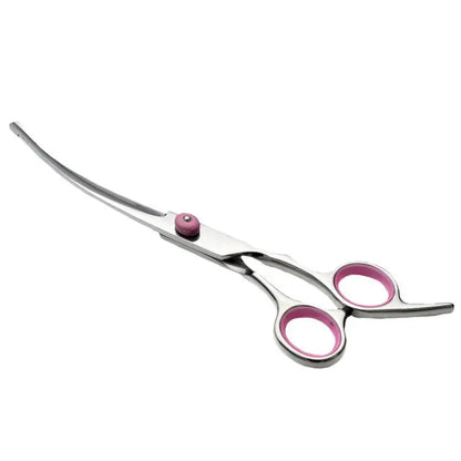 Curved Dog Grooming Scissors Curved Dog Trimmer Trimming Hai