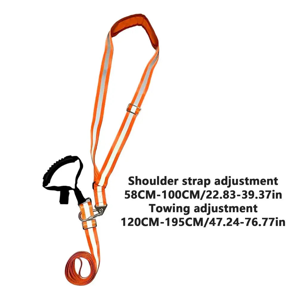Nylon Reflective Deer Drag Harness Strap Adjustable Hunting