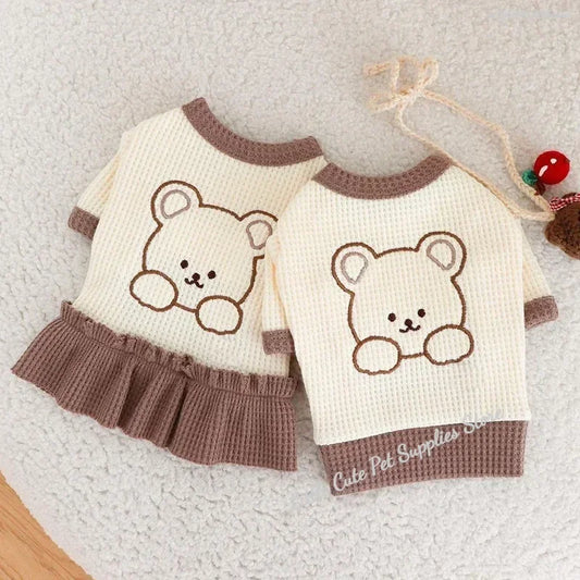 Cute Couple Dog Clothes For