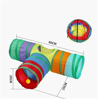 Cat Tunnel Interactive Toy Hide