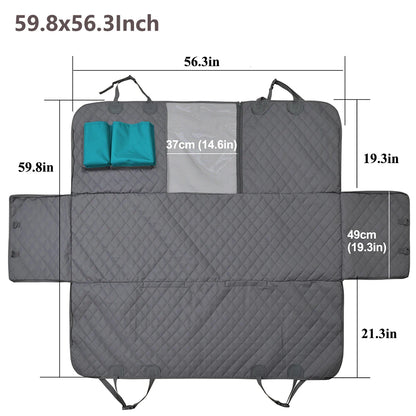 Waterproof Car Seat Hammock—No-Slip, No-Scratch