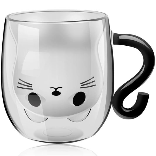 Cute Cat Mugs Double Vacuum