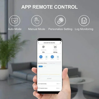 Tonepie Automatic Smart Cat Litter