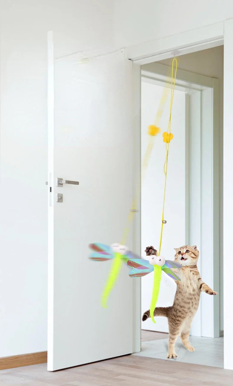 Interactive Cat Toy Hanging Simulation Cat Toy Funny Self-he