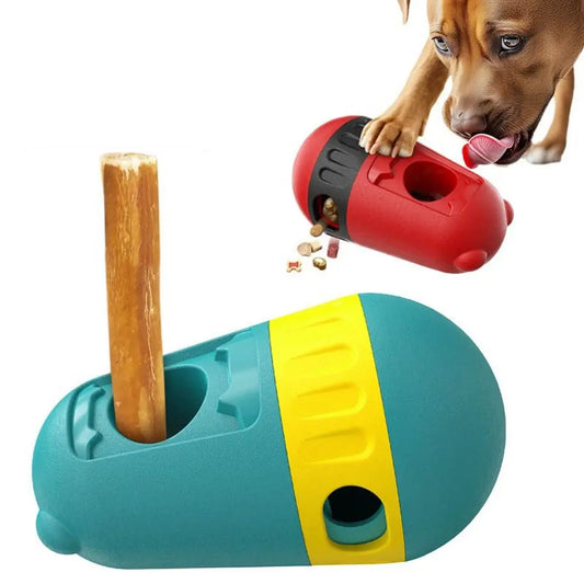 Bite Resistant Dog Treat Dispenser Toy Relieve Boredom Feedi