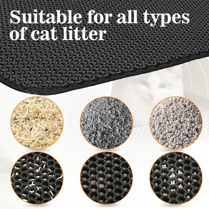 Cat Litter Mat - Double Layered and Waterproof