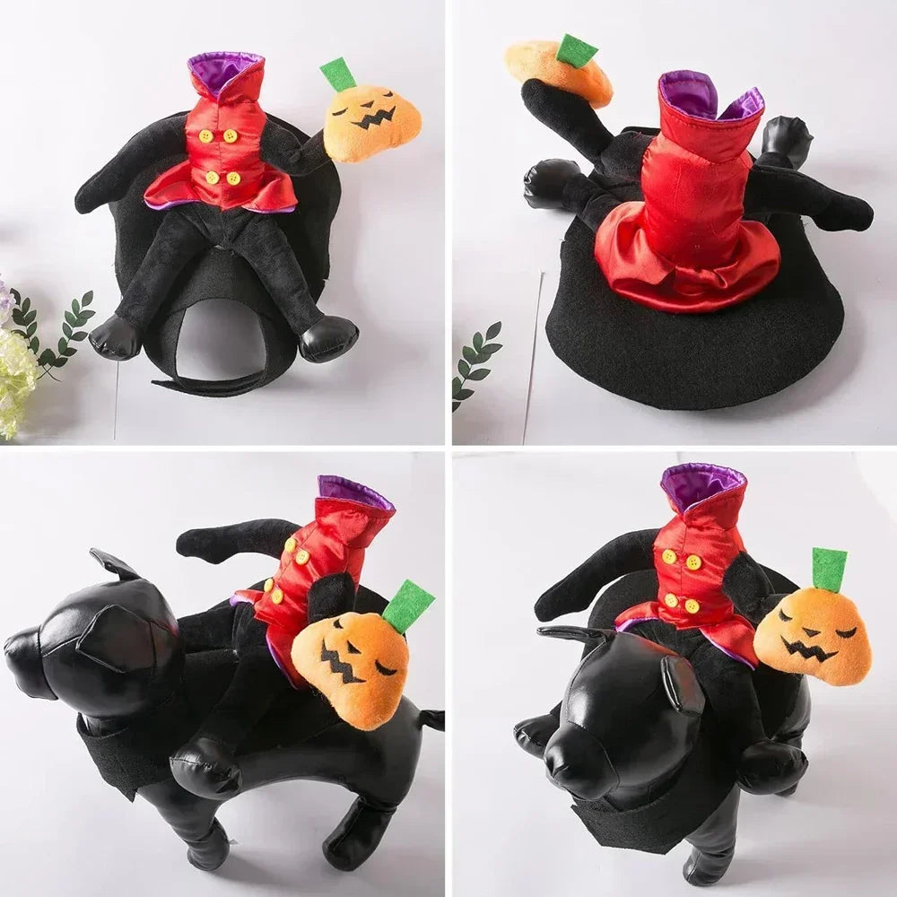 Halloween Pumpkin Dog Costume