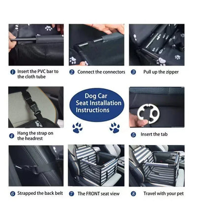 Dog Car Seat for Travelling - Waterproof