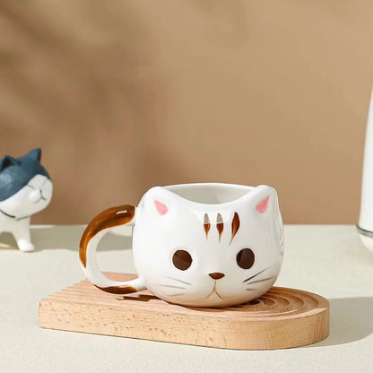 Creative Cat Shaped Mug Cups