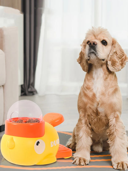 Dog Puzzle Feeder Interactive Pet Food Treat Dispenser Carto