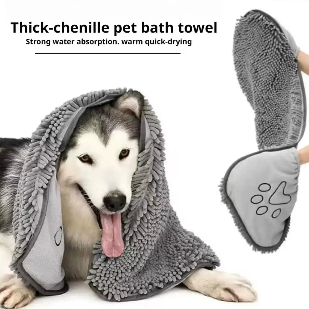 Quick‑Dry Pet Towel